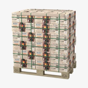 REKORD 10 kg Braunkohlebriketts Tüte PAL (90 x 10 kg)